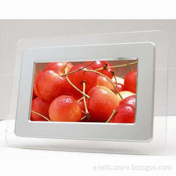 7-inch Multifunction Digital Photo Frame with Transparent Acrylic Housing